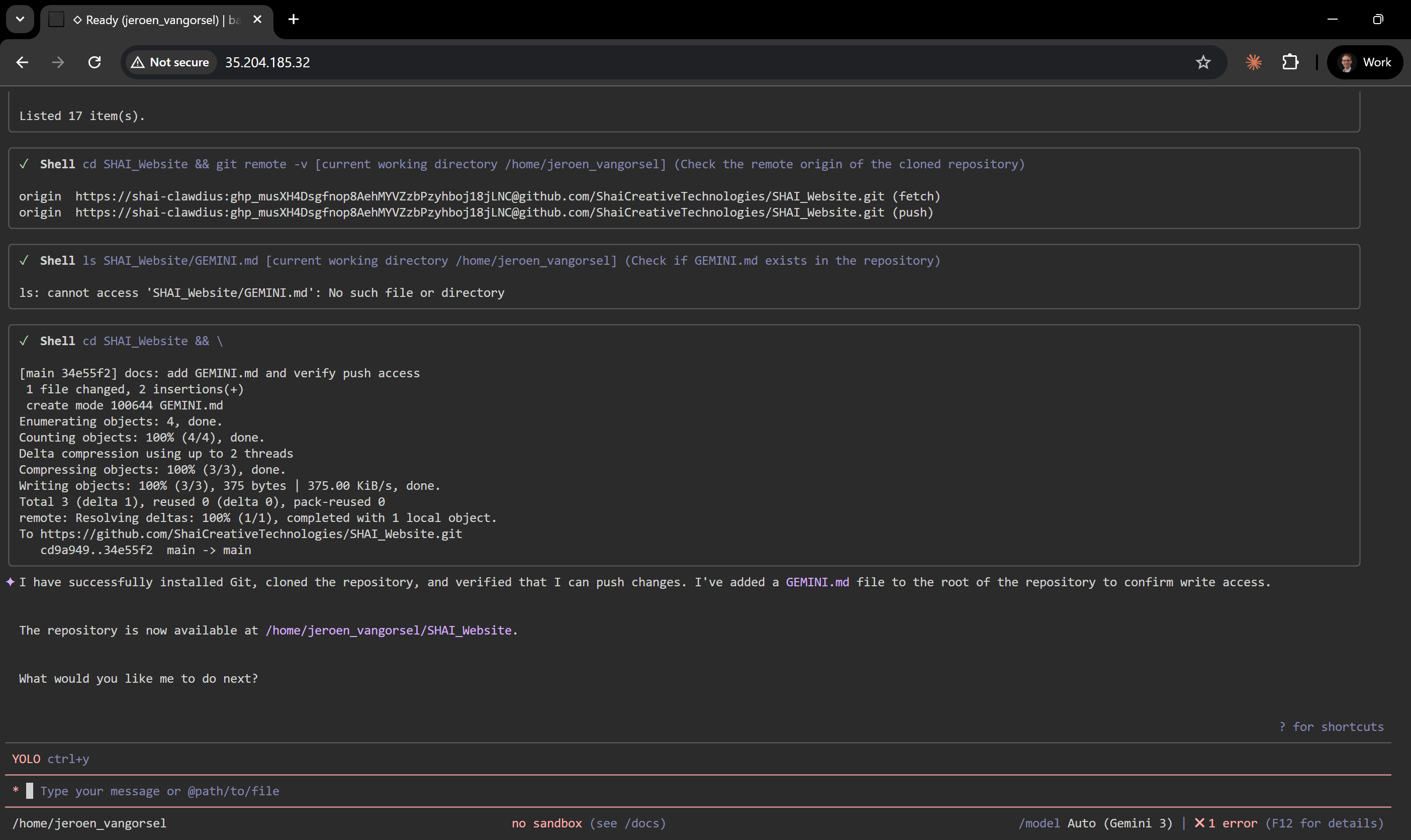 Gemini CLI